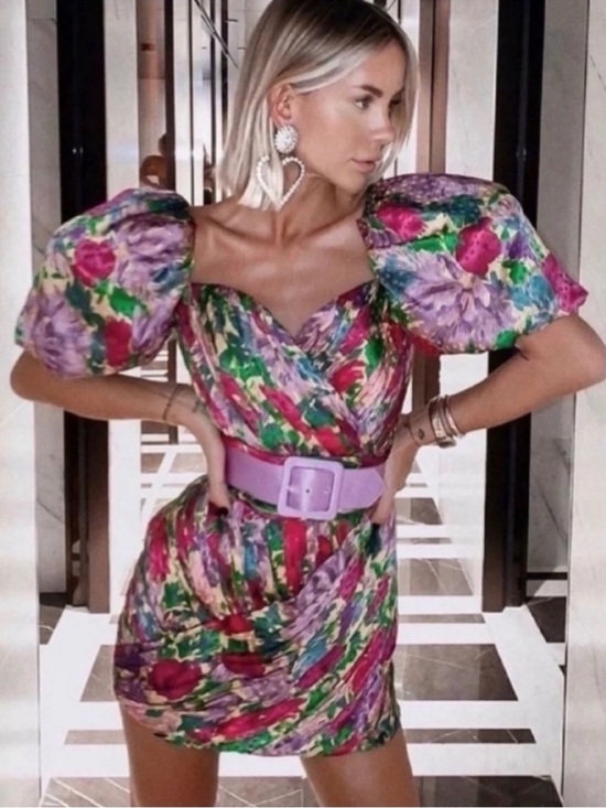 Ronny Kobo Collection Dresses & Skirts - Ronny Kobo Collection Francesca Floral Mini Dress